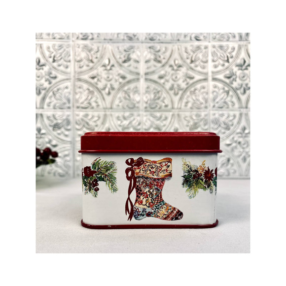 Christmas Coaster Set with Tin - 1987 - Picture 7 of 10